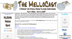 Desktop Screenshot of mellocast.com